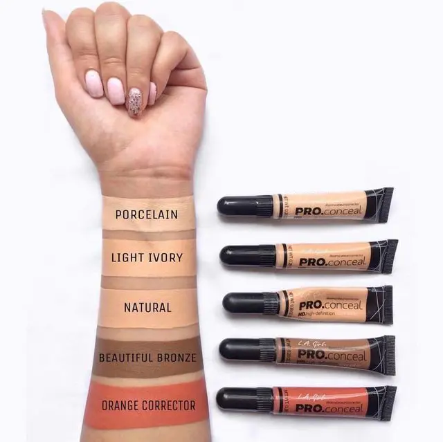 ترکیب رنگ کانسیلر