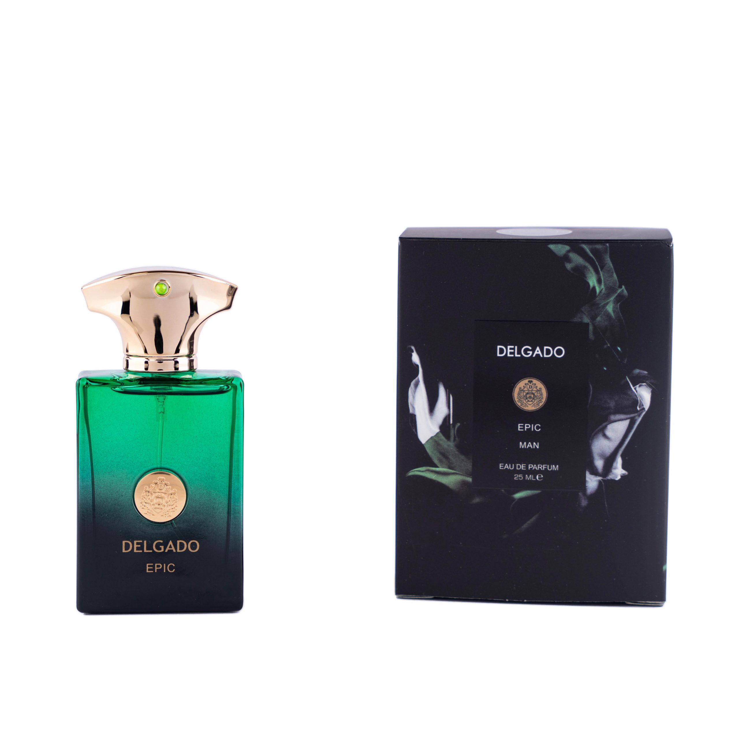 عطر مردانه  epic برند delgado 25ml