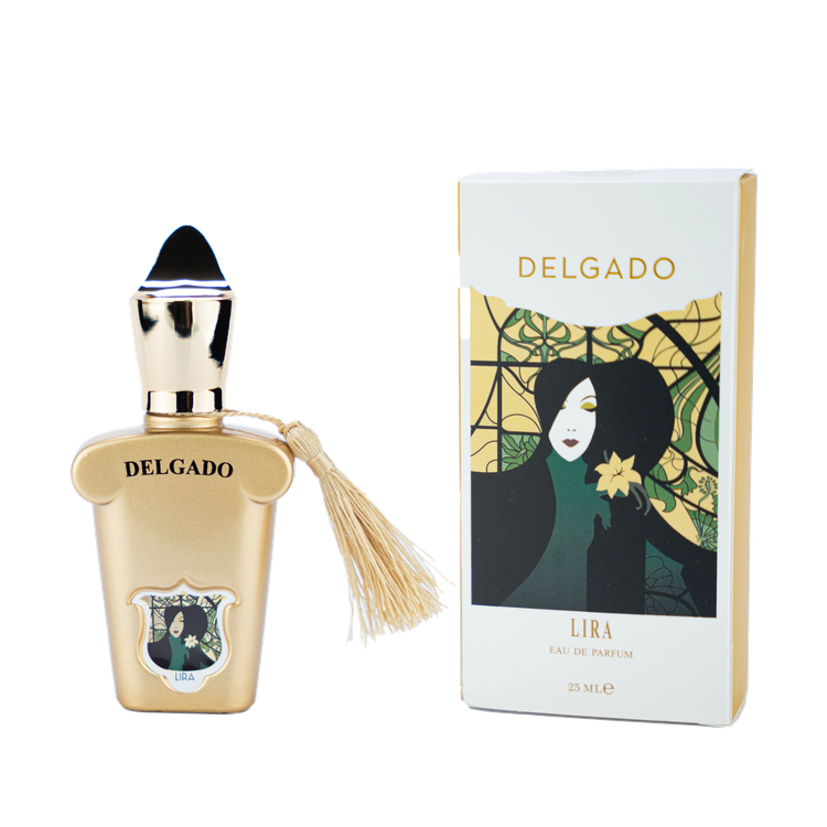 طر ادکلن کازاموراتی لیرا برند دلگادو