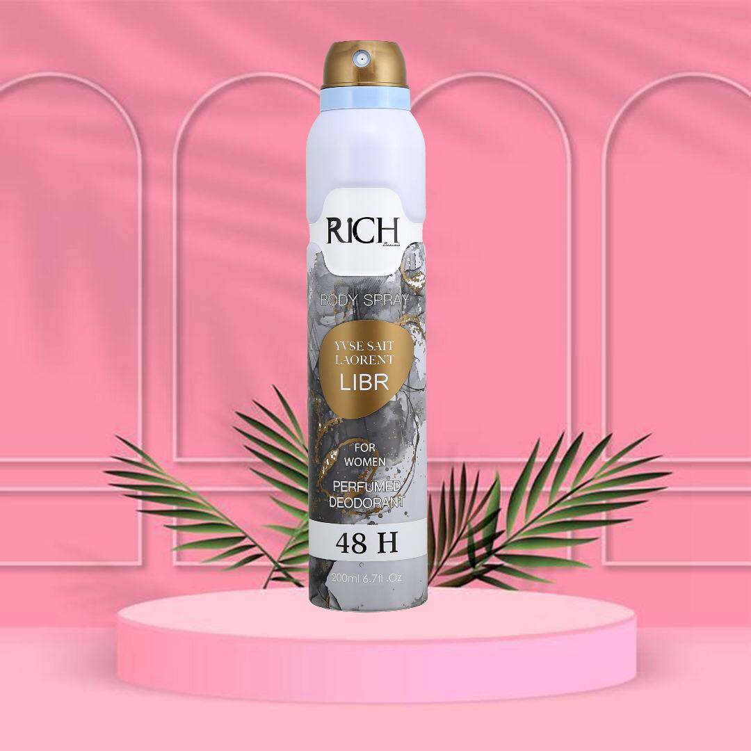 اسپری بدن زنانه لیبر ریچ 200Ml rich