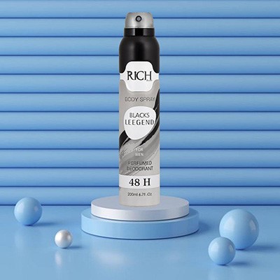 اسپری بدن مردانه بلک لجند ریچ 200Ml