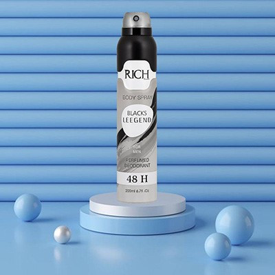 اسپری بدن مردانه بلک لجند ریچ 200Ml