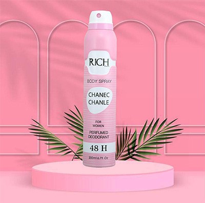 اسپری بدن ریچ زنانه چنل چنس 200ml