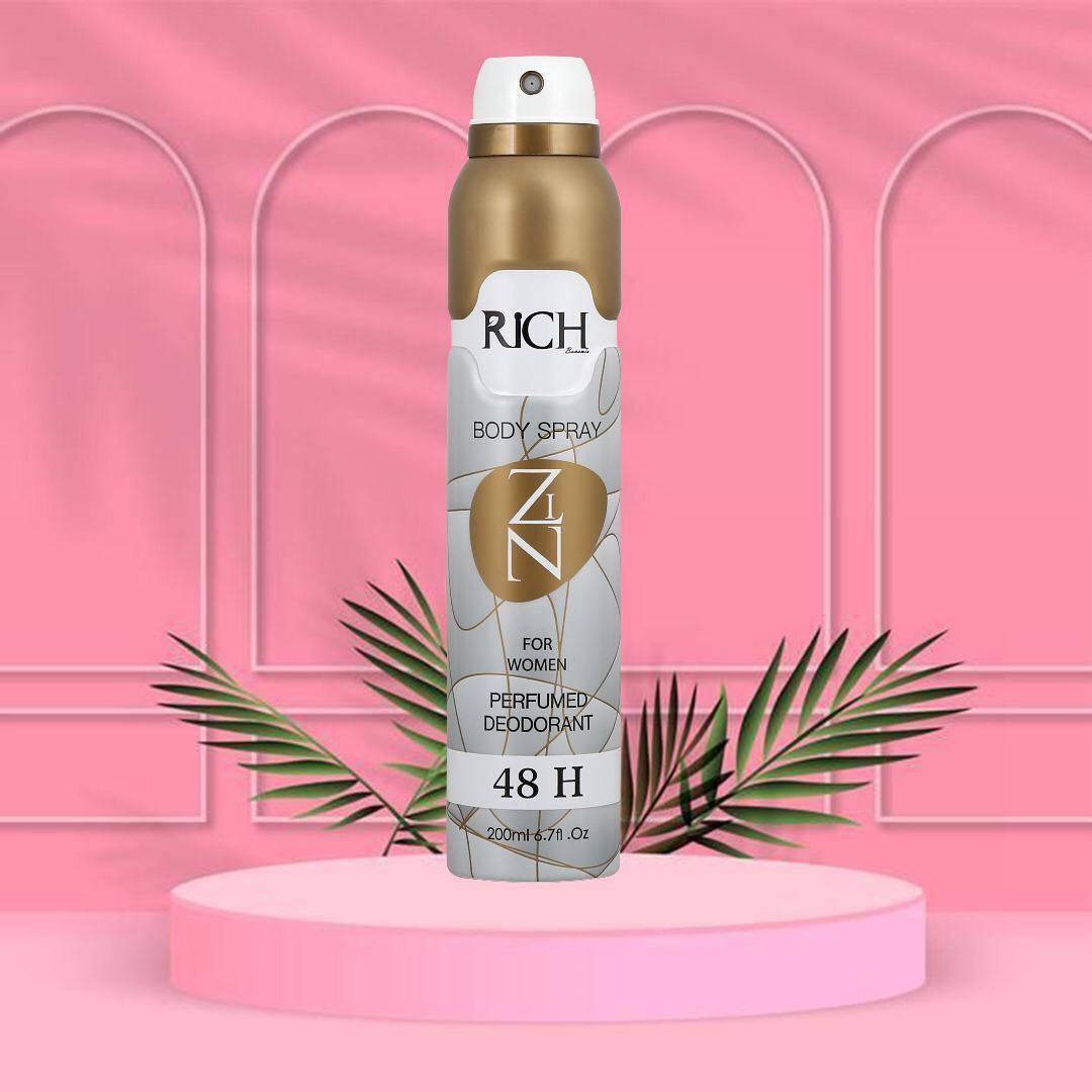 اسپری بدن ریچ  زنانه زن ZN 200ml