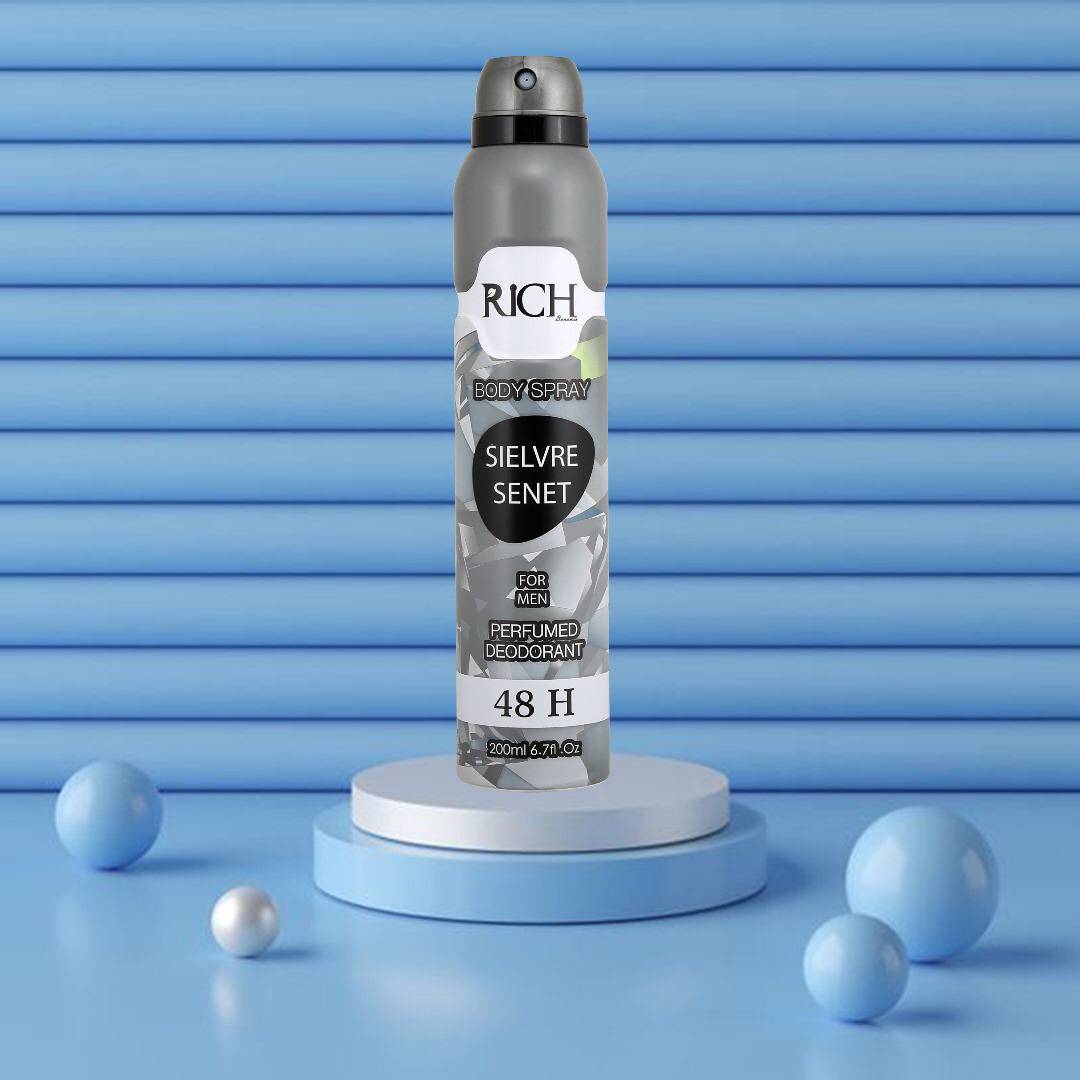 اسپری بدن ریچ سیلور سنت 200ml